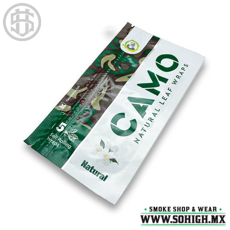 Camo Natural Leaf Wrap X Sabor Natural Sohigh Online Smoke Shop