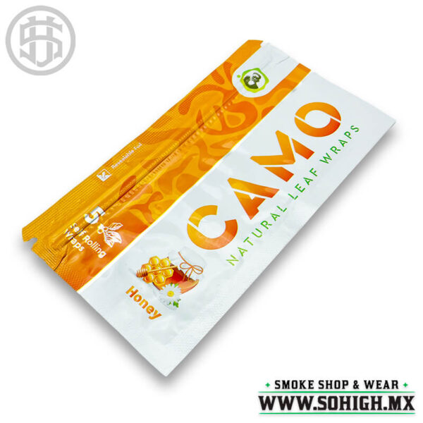 SoHigh Smoke Shop & Wear Monterrey Mexico Camo Honey Leaf Wraps
