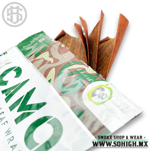 SoHigh Smoke Shop & Wear Monterrey Mexico Camo Natural Leaf Wraps