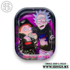 SoHigh Smoke Shop & Wear Monterrey Mexico Bandeja para Forjar Drunk Rick and Morty