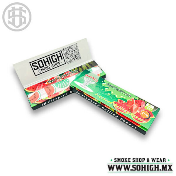 SoHigh Smoke Shop & Wear Monterrey Mexico Papeles Sabor Watermelon