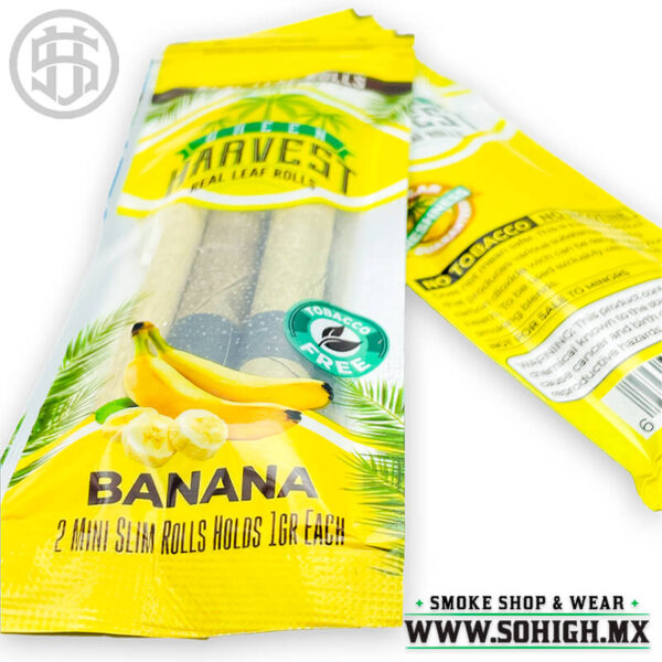 SoHigh Smoke Shop & Wear Monterrey México Blunt de Palma Green Harvest Sabor Banana