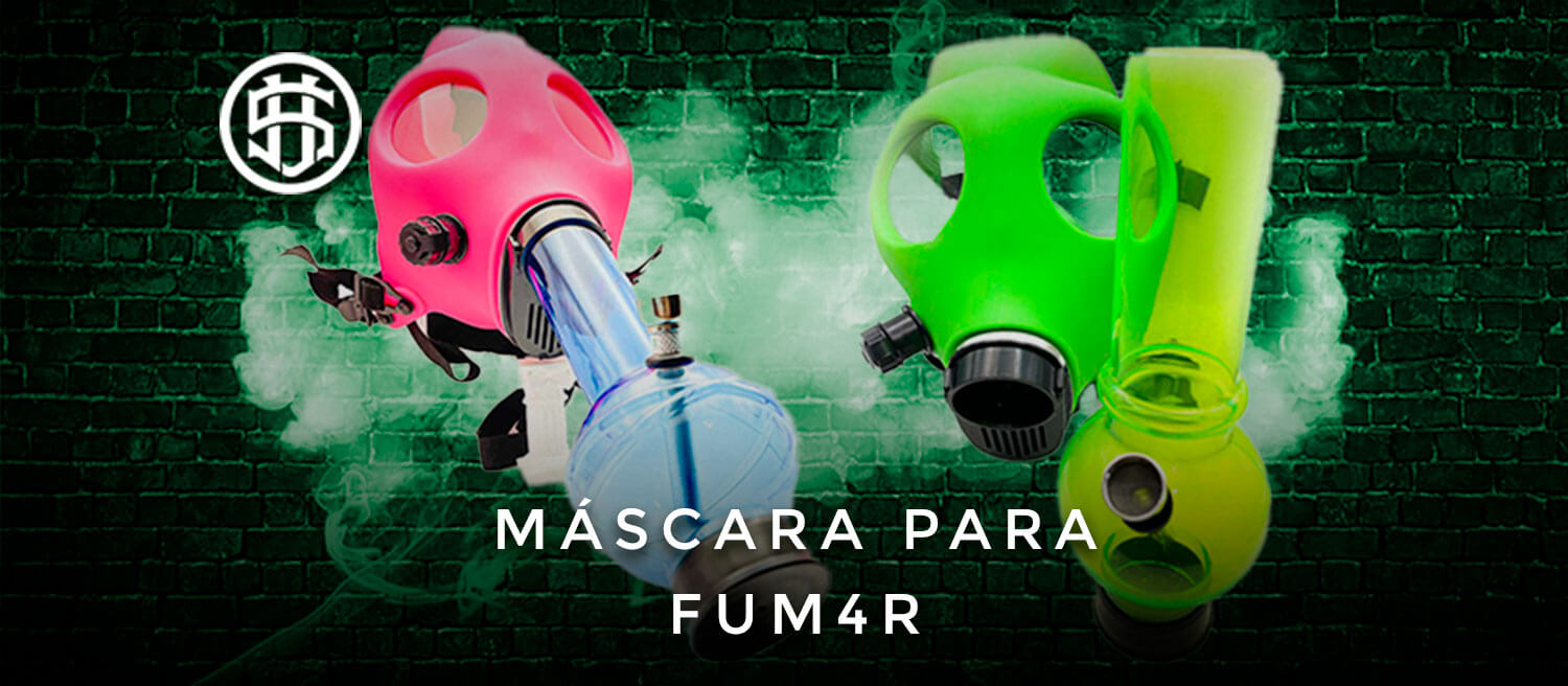 SoHigh Smoke Shop & Wear Monterrey México - Máscara con Bong para Fumar