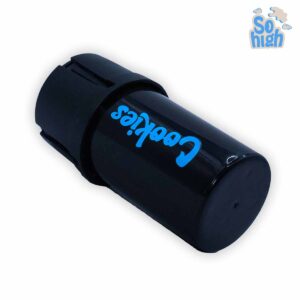 SOHIGH Smoke Shop Grinder de Plástico de 3 Niveles de 37mm, Negro