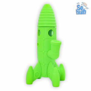 SOHIGH Smoke Shop Bong de Silicón con Forma de Cohete