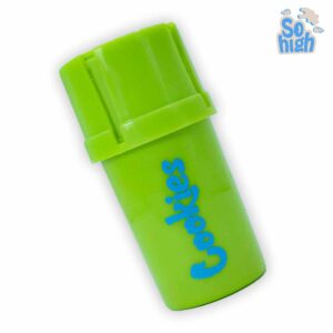 SOHIGH Smoke Shop Grinder de Plástico de 3 Niveles de 37mm, Verde