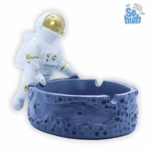 SOHIGH Smoke Shop - Cenicero de Resina en Forma de Astronauta